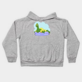 Crypt-kids: Baby Loch Ness (Green) Kids Hoodie